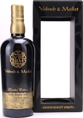 Valinch & Mallet 2005 Long Pond Jamaica The Spirit of Art 15yo 56.8% 700ml