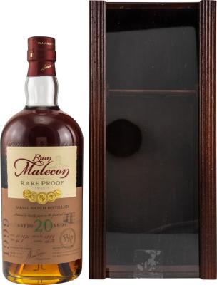 Malecon 1999 Rare Proof Small Batch 20yo 48.4% 700ml