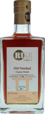 Rum Company 1989 Old Trinidad TT 25yo 53.5% 700ml
