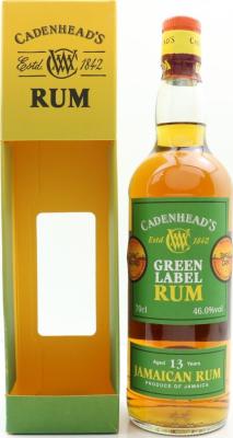 Cadenhead's Green Label 13yo 46% 700ml