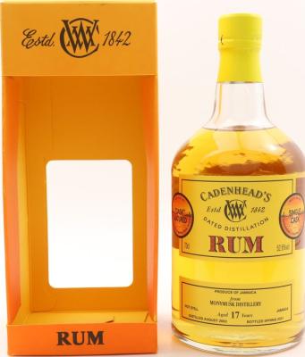 Cadenhead's 2003 Monymusk Single Cask 17yo 52.6% 700ml