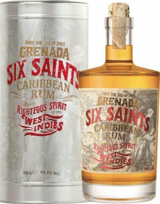 Six Saints Grenada Caribbean Tin Tube 41.7% 700ml