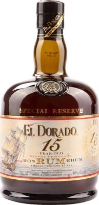 El Dorado Rhum Hors D'age Demerara Rum 15yo 40% 750ml