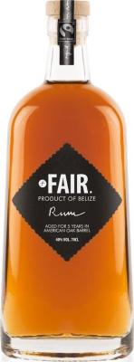 Fair Belize American Oak Barrel 5yo 40% 700ml