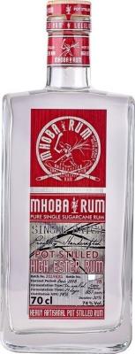 Mhoba Pot Stilled High Ester Rum 74% 700ml