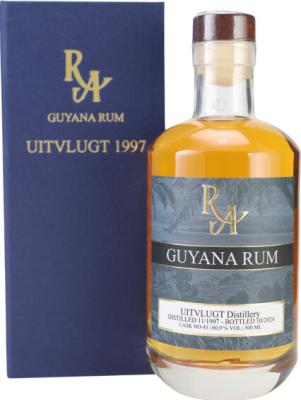Rum Artesanal 1997 Uitvlugt Guyana Cask #43 60.9% 500ml