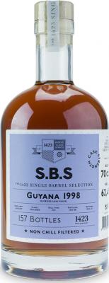 S.B.S 1998 Guyana 19yo 62.4% 700ml