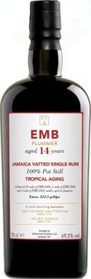 Velier & E&A Scheer EMB Tropical Aging Jamaica 14yo 69.5% 700ml