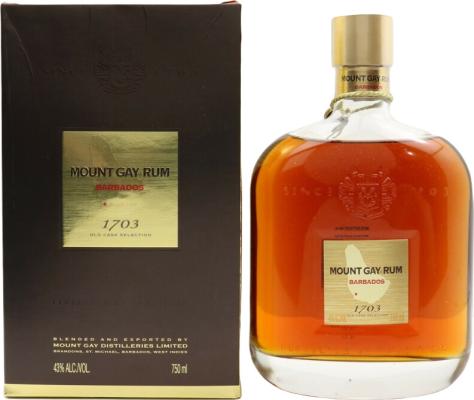 Mount Gay Old Cask Selection 1703 Barbados 43% 750ml