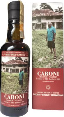 Velier Caroni 1996 Employees Edition 5th Release Deodat Breeze Manmohan Velier 66.7% 100ml