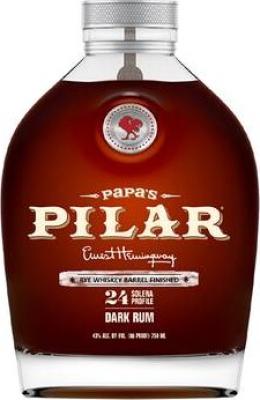 Papa's Pilar Rye Whiskey Barrel Finished 24yo 43% 700ml