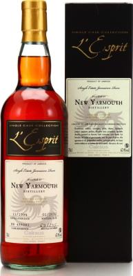 L'Esprit 1994 New Yarmouth Jamaica Single Cask 27yo 67.4% 700ml