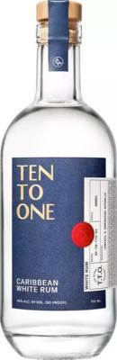 Ten To One Caribbean White 45% 750ml