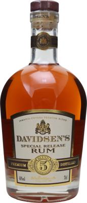 Davidsen's Special Release 5yo 0. 40% 700ml