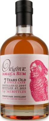 Origin R. 2007 Worthy Park Jamaica 7yo 43% 700ml