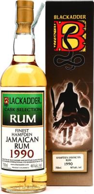 Blackadder 1990 Hampden Jamaica Cask Selection 46% 700ml