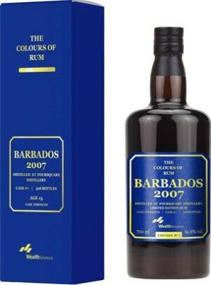 The Colours of Rum 2007 Barbados 13yo 61.6% 700ml