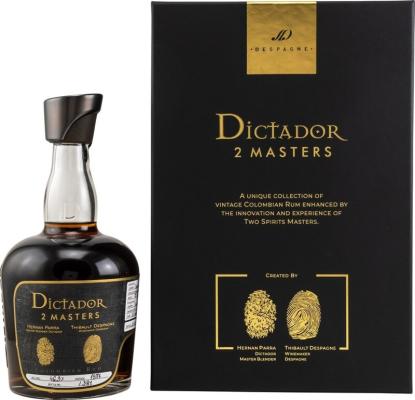 Dictador 1977 Two Masters Despagne 2nd Edition 40yo 46.3% 700ml