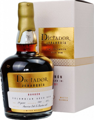 Dictador 1991 Jerarquia Bourbon 29yo 41% 700ml