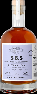 S.B.S. 2014 PM/DHE Bourbon Cask Matured 9yo 56.1% 700ml