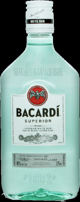 Bacardi Carta Blanca Superior 40% 375ml
