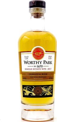 Worthy Park 2017 Single Estate WPE Jamaica Rum LMDW 67% 700ml
