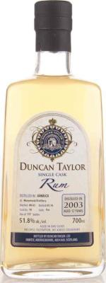Duncan Taylor 2003 Aged in Oak Casks 12yo 51.8% 700ml