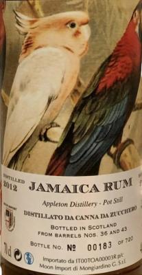 Moon Import 2012 Appleton Jamaica 9yo 45% 700ml