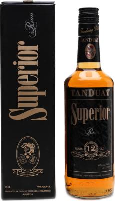 Tanduay Superior 12yo 40% 750ml