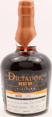 Dictador Best of 1977 Altisimo 40yo 45% 700ml