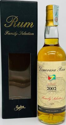 Balan 2002 Diamond Guyana Family Selection Demerara Rum 13yo 46% 700ml