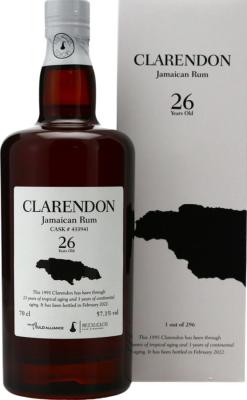 The Auld Alliance 1995 Claredon Jamaica Precious Liquors 26yo 57.1% 700ml