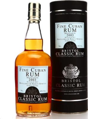 Bristol Classic Rum 2003 Sancti Spiritus Cuba 10yo 43% 700ml