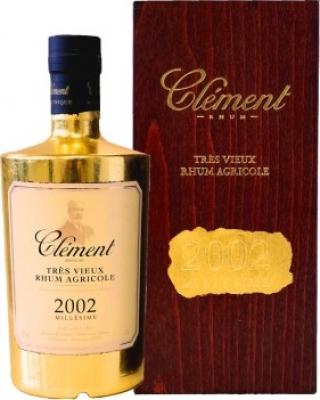 Clement 2002 Tres Vieux Agricole Gold 42% 700ml