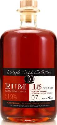 Single Cask Collection Oliver & Oliver Rum Bodega Pedro Oliver 15yo 51.9% 700ml