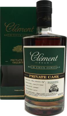 Clement Rhum Vieux Agricole Private Cask 5yo 54.3% 700ml