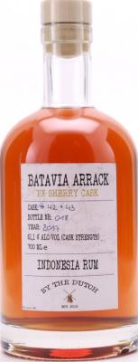 By The Dutch 2017 Indonesia Batavia Arrack PX Sherry 8yo 61.1% 700ml