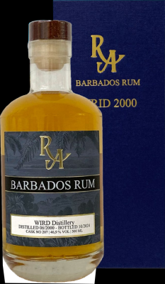 Rum Artesanal 2000 WIRD Barbados Cask #207 24yo 46.9% 500ml