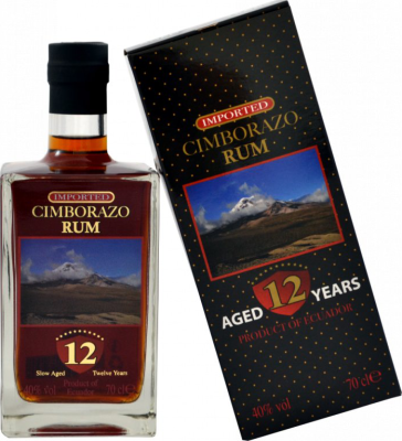 Cimborazo Ecuador Cimborazo Rum 12 12yo 40% 700ml