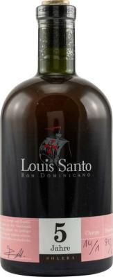 Louis Santo Dominicano Solera Rum 5yo 38% 500ml