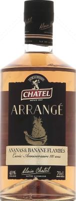 Chatel Reunion Arrange Ananas Banane Flambee 40% 700ml