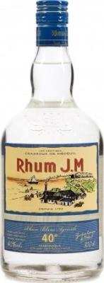 Rhum J.M Blanc Agricole 40% 1000ml