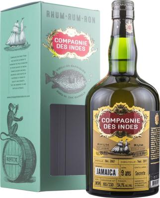 Compagnie des Indes 2007 Jamaica 9yo 54.1% 700ml