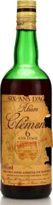 Clement Distillerie du Simon Martinique 1980s 6yo 44% 750ml