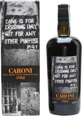 Velier Caroni 1982 Full Proof Light Trinidad 24yo 55.2% 700ml