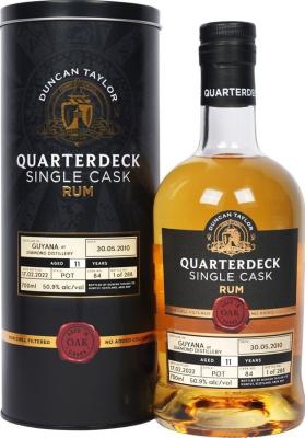 Duncan Taylor 2010 Diamond Distillery Quarterdeck Guyana Cask #84 11yo 50.9% 700ml