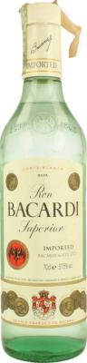 Bacardi Ron Superior 90's 37.5% 700ml