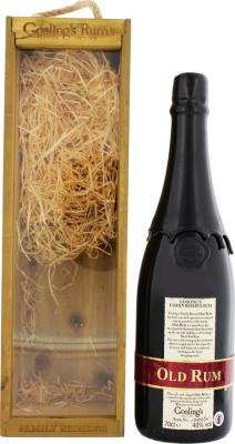 Goslings Family Reserve Old Rum Wooden Box 40% 750ml