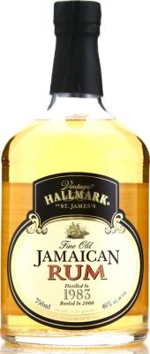 Hallmark 1983 Jamaica 17yo 46% 750ml