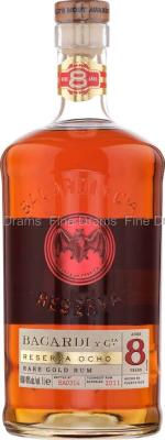 Bacardi 2011 Reserva Ocho Gold 8yo 40% 1000ml